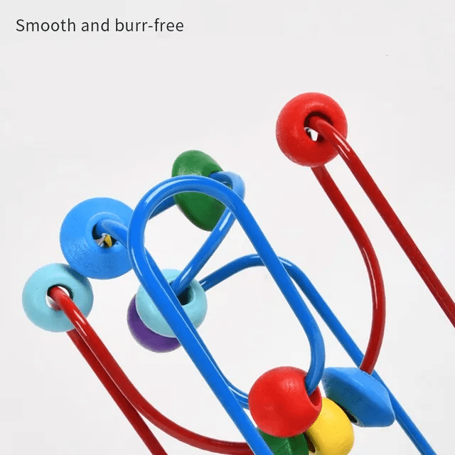 Cartoon Beads Maze - Wooden