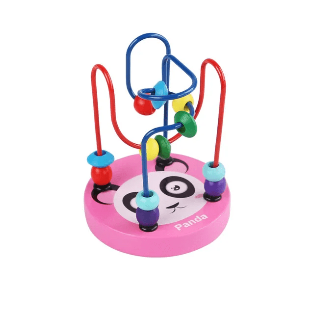 Cartoon Beads Maze - Wooden