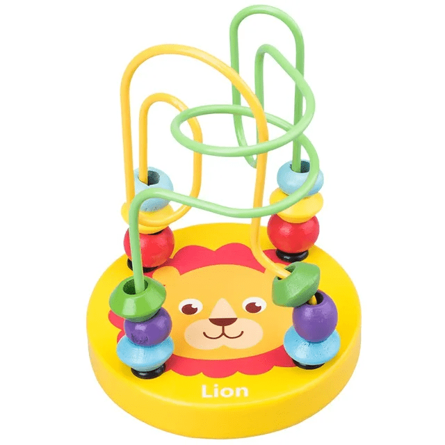 Cartoon Beads Maze - Wooden