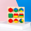 Wooden Mini Shape Puzzle Tile