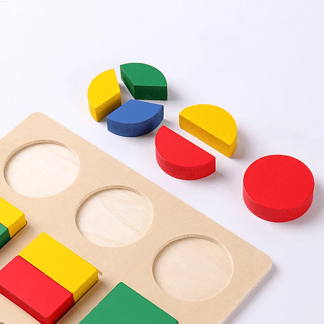 Wooden Mini Shape Puzzle Tile
