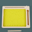Wooden Wordpad Sand Writing Tray with Letter Cards