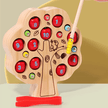 Wooden Insect Tree Game - Fishing and Picking