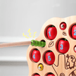 Wooden Insect Tree Game - Fishing and Picking