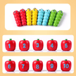 Wooden Insect Tree Game - Fishing and Picking