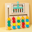 5 / 4 Colour Logic Puzzle Game – Wooden Brain Teaser - Endless puzzles