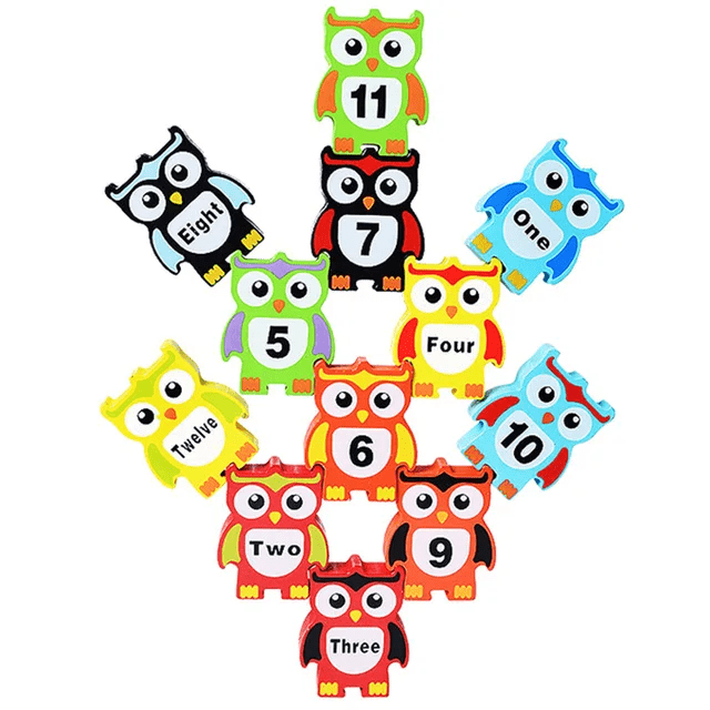 Owl Balance - Wooden