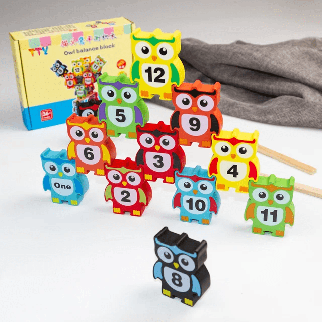 Owl Balance - Wooden