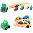 Full Wood Double Decker Car Parking with 4 Cars