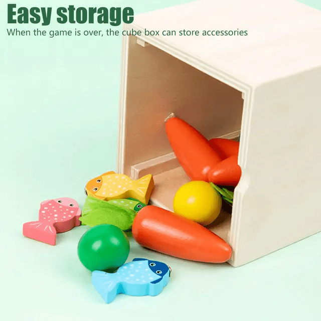 Wooden Multifunctional 5 in 1 Education game