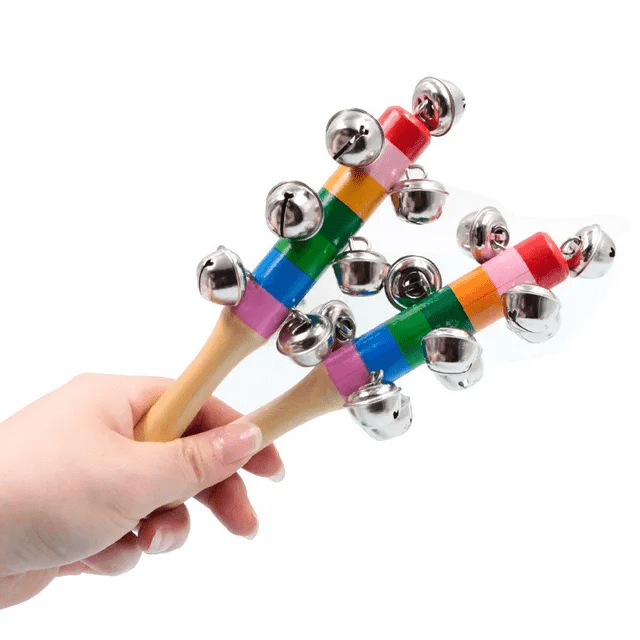 Rainbow Rattle - Wooden