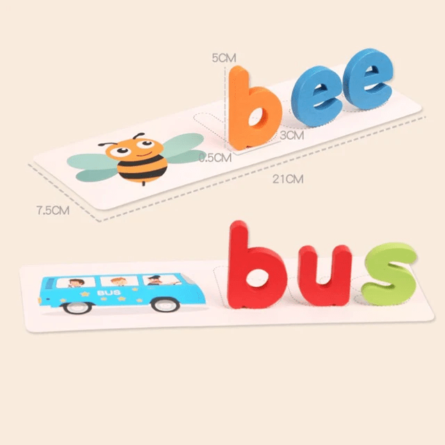Spelling Game - Wooden