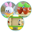 Wooden Pull along toy with Drums