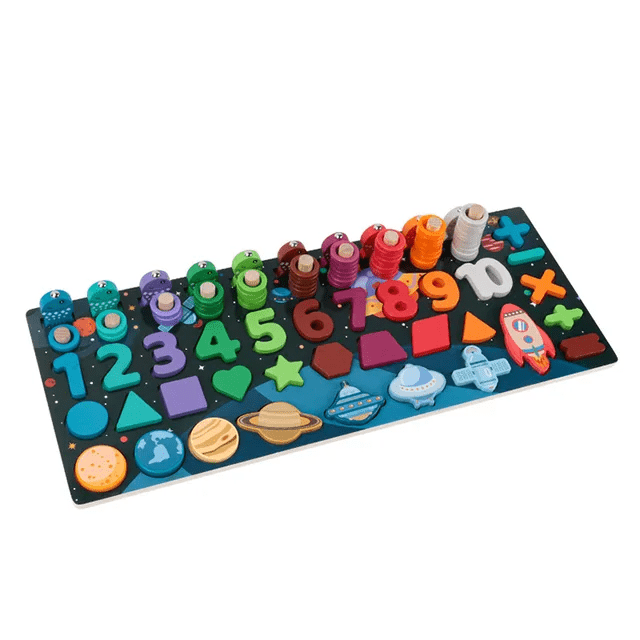 Universe Matching Log Board - Wooden