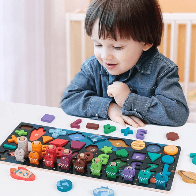 Universe Matching Log Board - Wooden