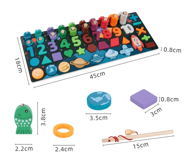 Universe Matching Log Board - Wooden