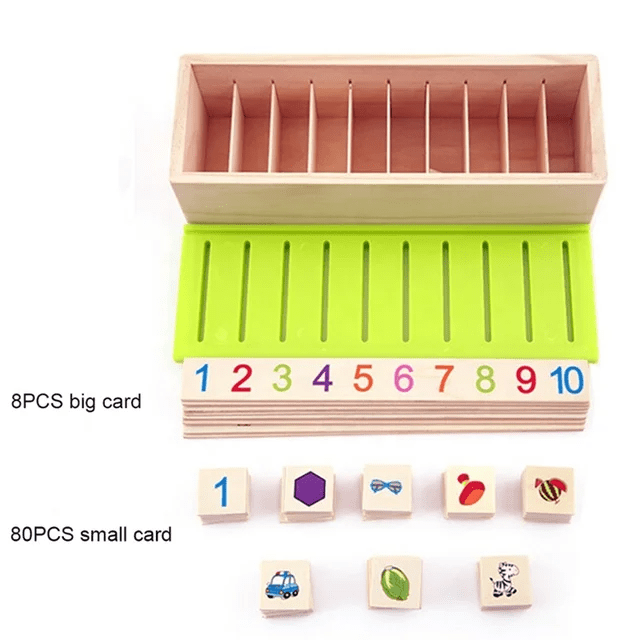 Knowledge Classification Box - Wooden