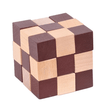 Snake Cube Puzzle - Wooden Shapeshifter