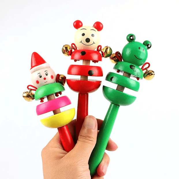 Animal Rattle - Wooden