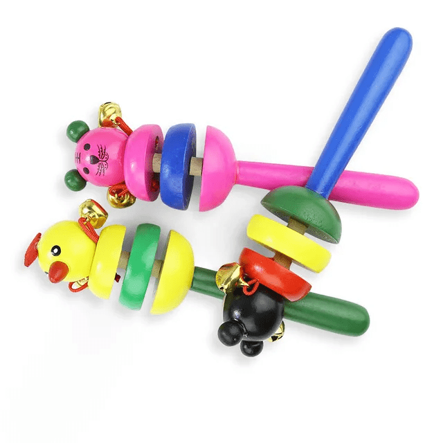 Animal Rattle - Wooden