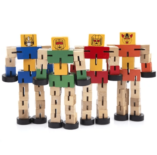 Wooden Robot - Shape Shifter