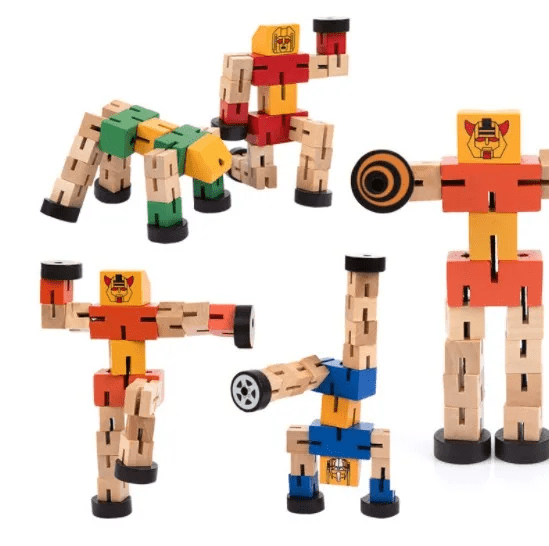 Wooden Robot - Shape Shifter