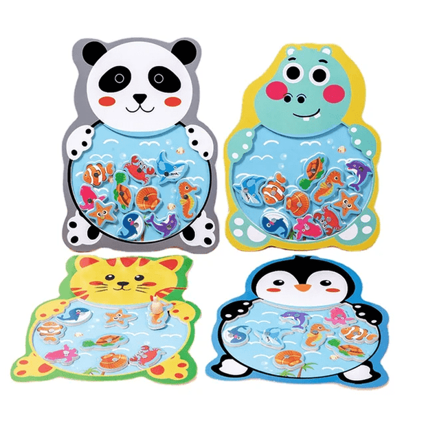 Wooden Tile Fishing