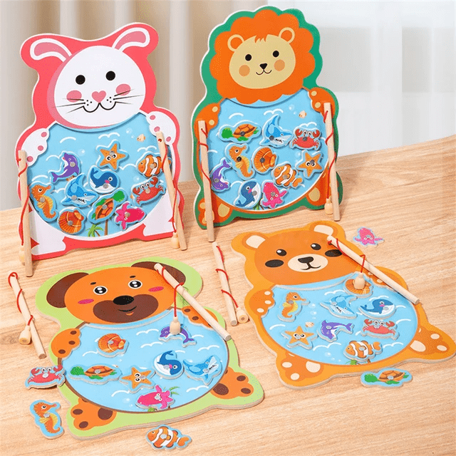 Wooden Tile Fishing