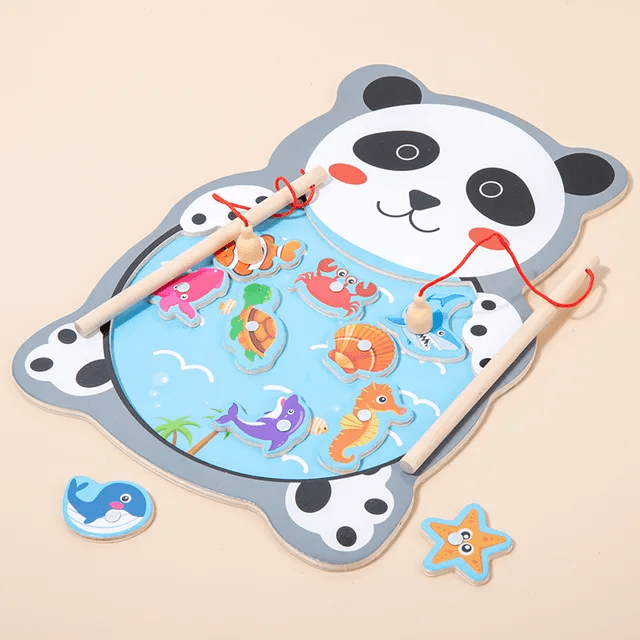 Wooden Tile Fishing