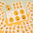 Egg face matching - Wooden Pattern Matching game