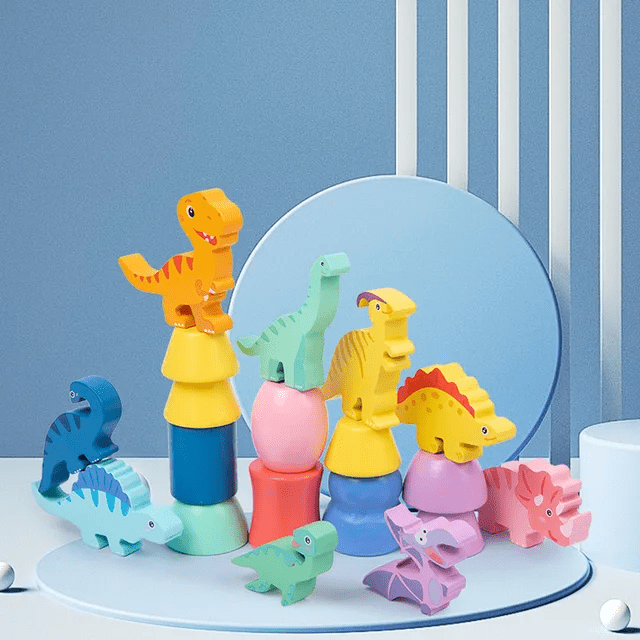Dino Balancing Game - Wooden