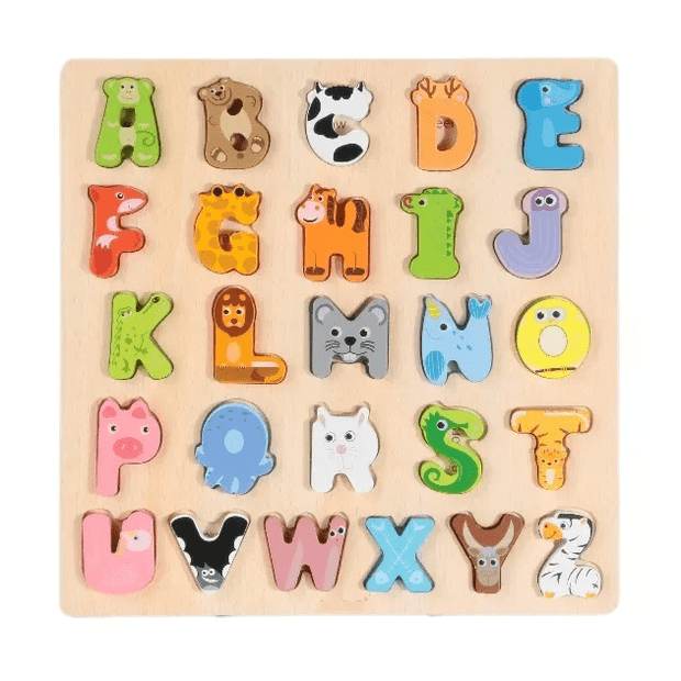 Kabi Alphabet Wooden board - Themed