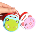 Elasticated Tap Tap Wooden Rattle