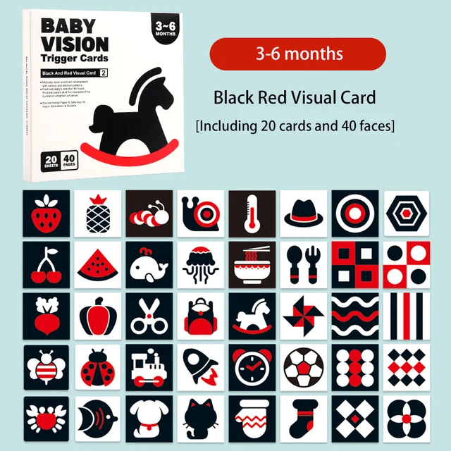 Visual Cards - 3 to 6 months