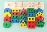 5 Shape Sorter Wooden Board