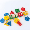 5 Shape Sorter Wooden Board