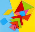 Wooden Tangram Puzzle Box Big