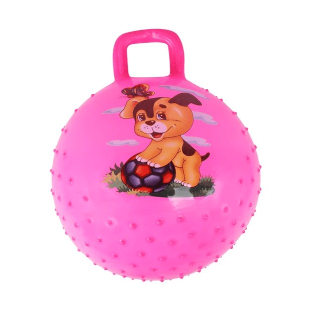 Hop Ball with handle for 4-7 years