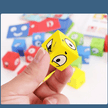 Face Change cube plastic box - Wooden