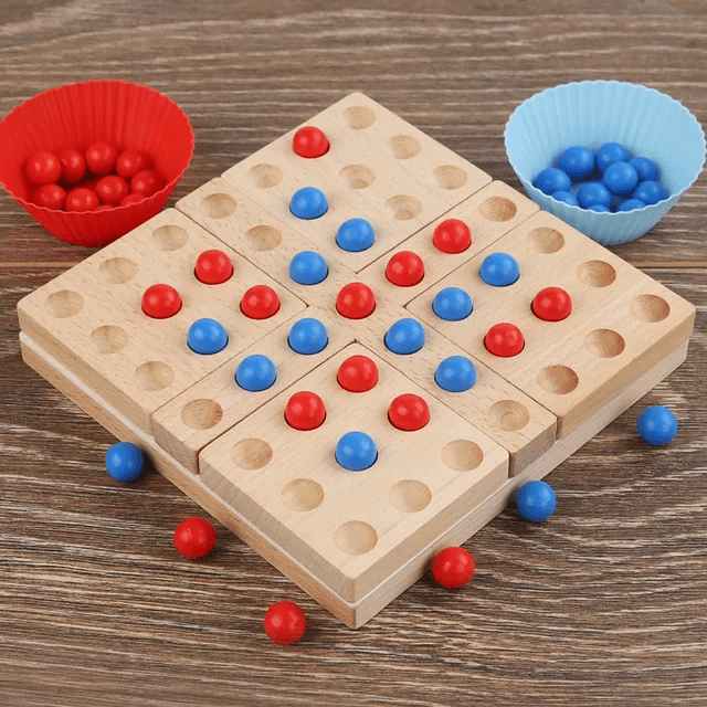 Rotating Gobang Wooden game