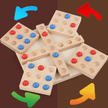 Rotating Gobang Wooden game