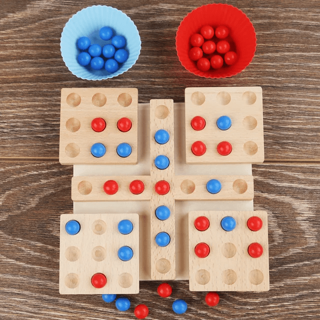 Rotating Gobang Wooden game