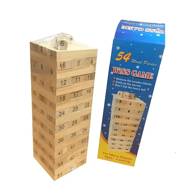 Wooden Jenga Mini