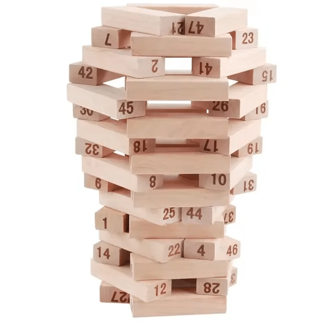 Wooden Jenga Mini