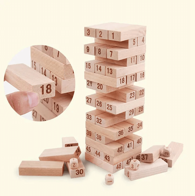 Wooden Jenga Mini