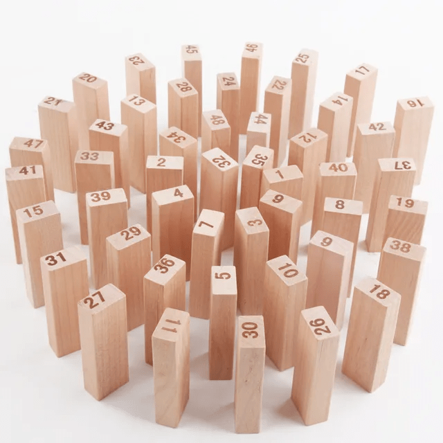 Wooden Jenga Mini