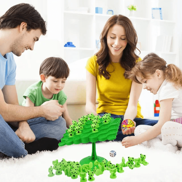 Frog Balance Tree Multiplayer Game