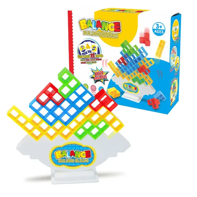Balance Building Blocks Tetris game