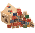 27 Pcs Inner Alphabet Wooden Blocks