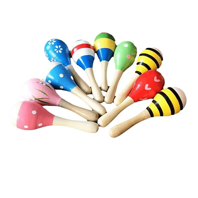 Tumble Rattle - Medium - Wooden